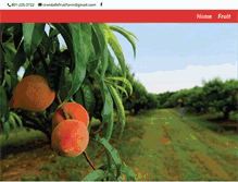 Tablet Screenshot of crandallsfruitfarm.com
